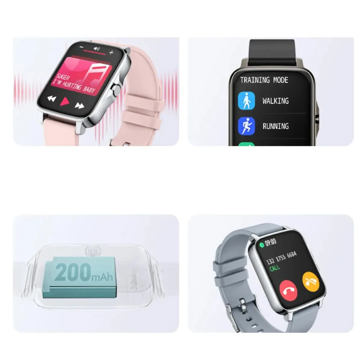 Lifestyle Smart Watch Heart Health Monitor And More-Smartwatch with Heart Rate Monitor