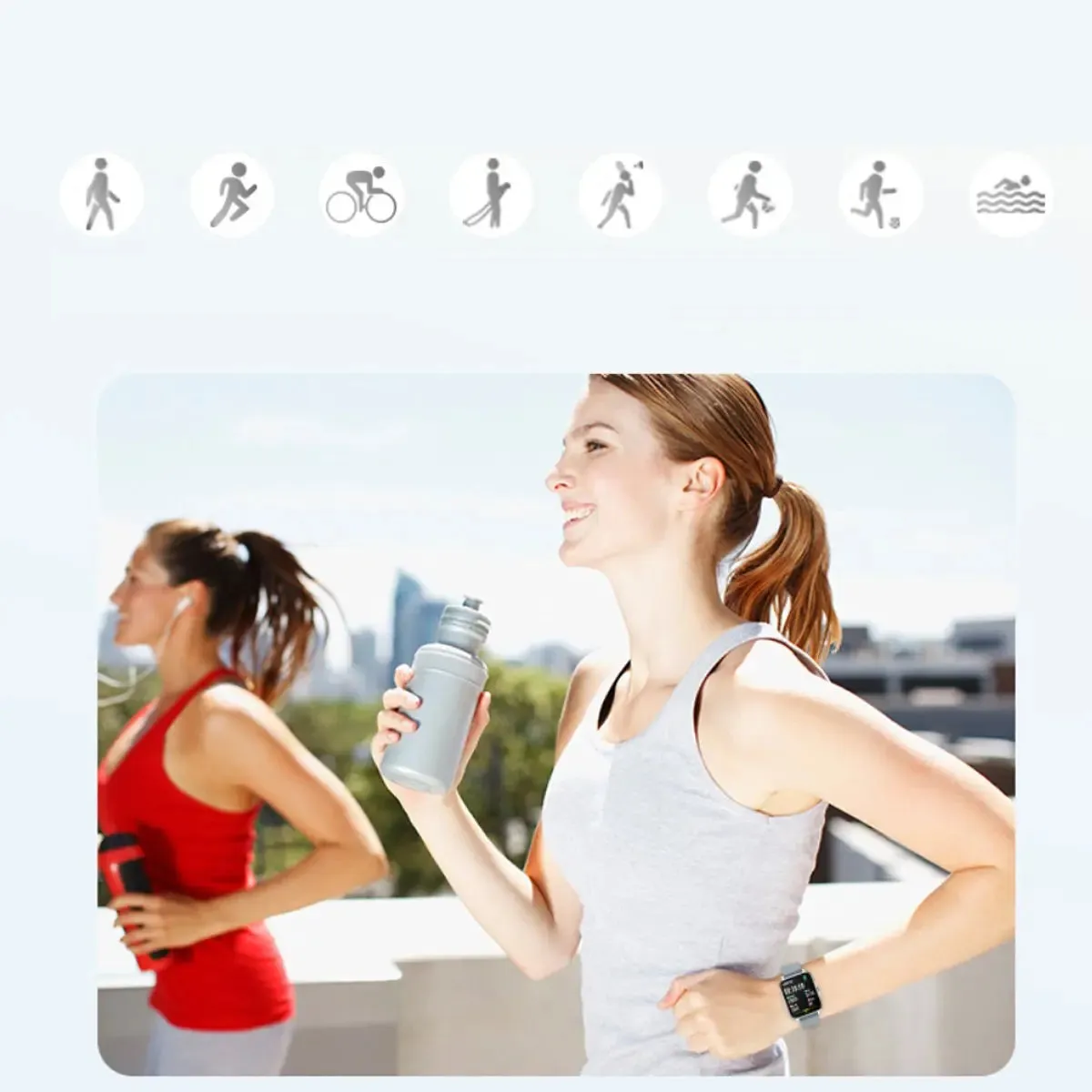 Lifestyle Smart Watch Heart Health Monitor And More-Smartwatch with Heart Rate Monitor
