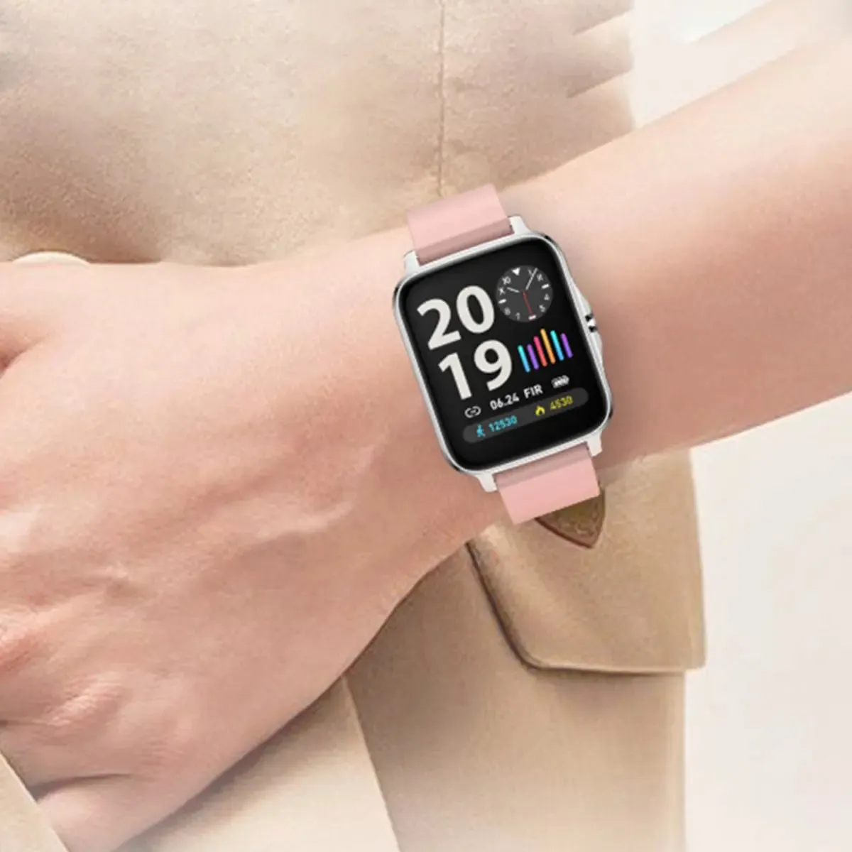 Lifestyle Smart Watch Heart Health Monitor And More-Smartwatch with Heart Rate Monitor