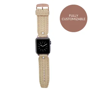 Limited Edition - Raffia Customizable Watchband