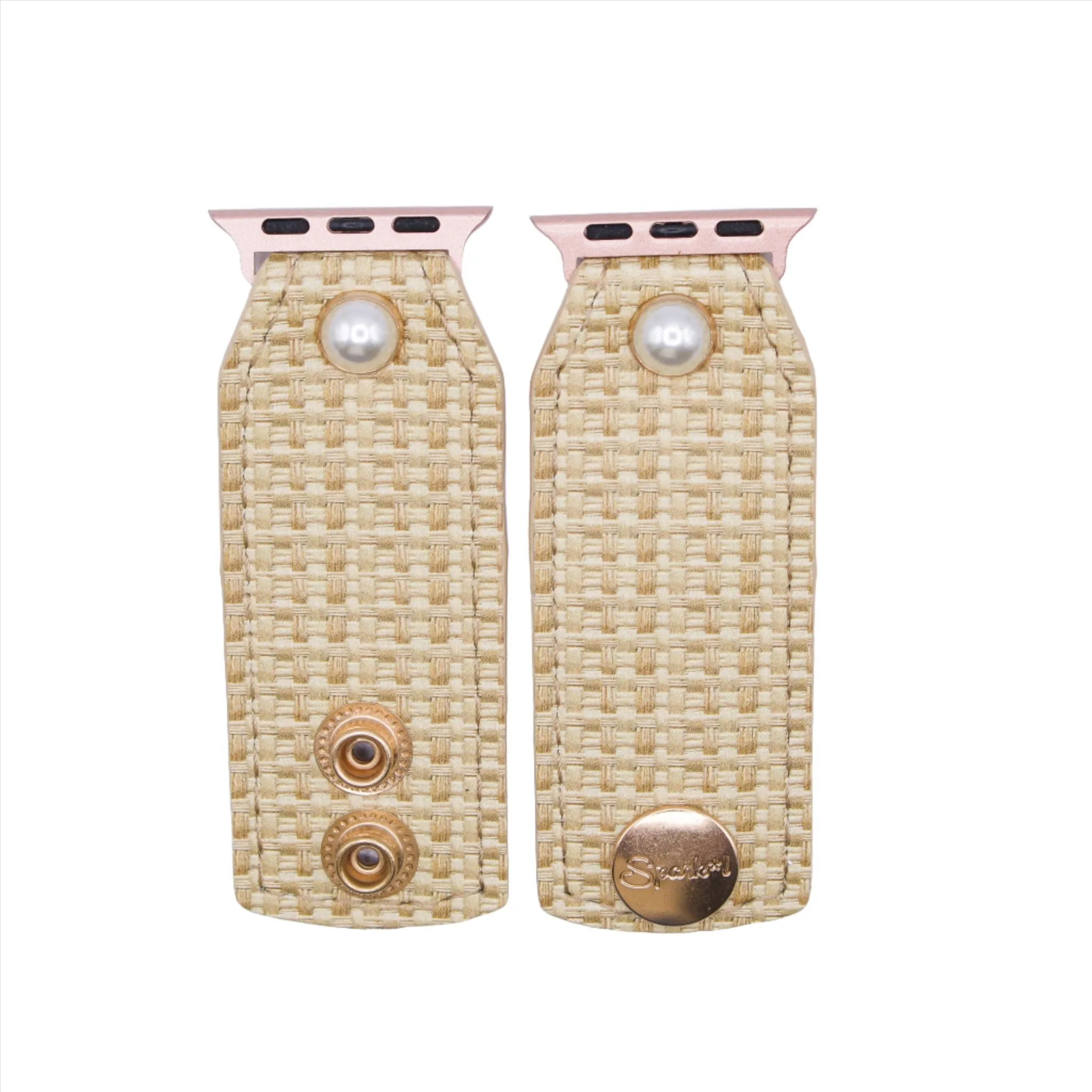 Limited Edition - Raffia Customizable Watchband