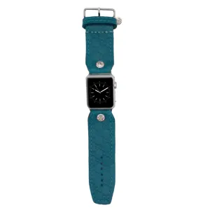 Limited Edition - Upcycled Turquoise Micro GG Sivella Watchband