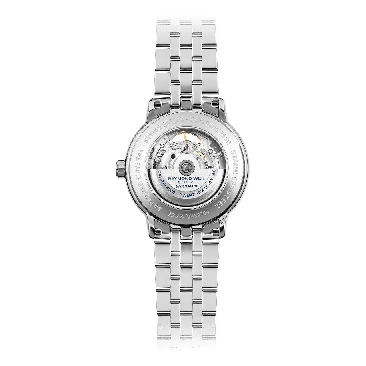 Maestro Mens Automatic Steel Open Aperture Bracelet Watch - 2227-ST-00659