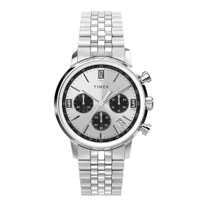 Marlin Quartz Chronograph 40mm Stainless Steel Band