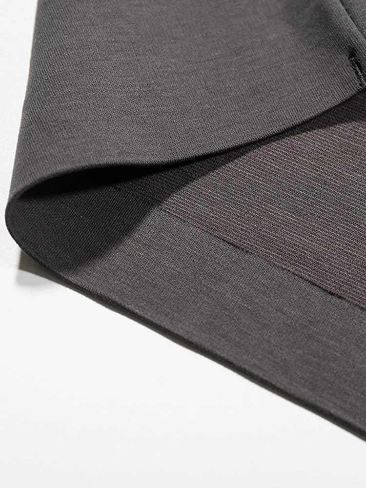 Men's Minimalist U-Shape Pocket Design T-Shirt