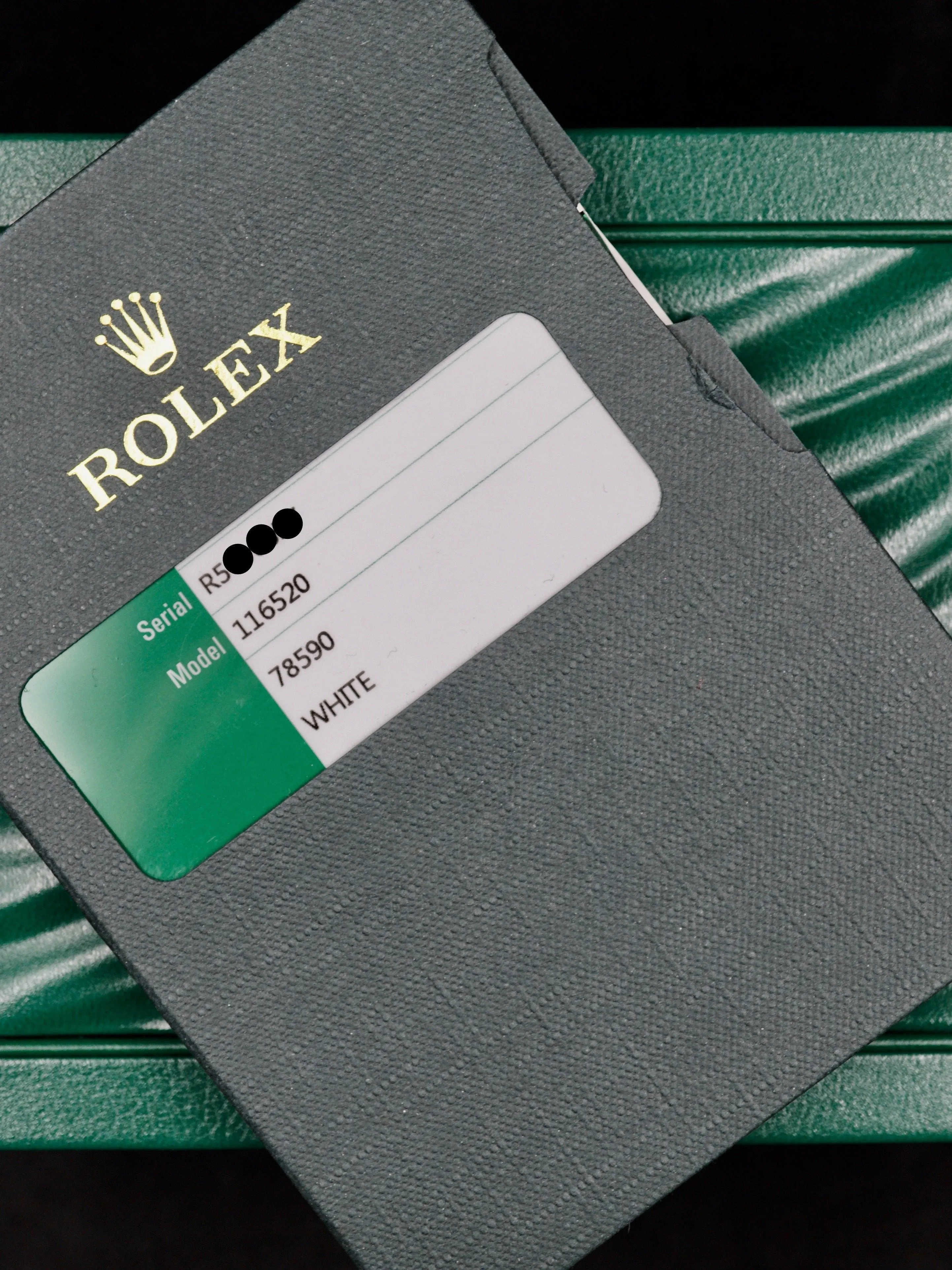MINT 2016 Rolex Daytona 116520 White Dial with Box and Papers