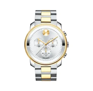 Movado BOLD with 43MM Chronograph Dial and Two-Tone Bracelet. 3600432