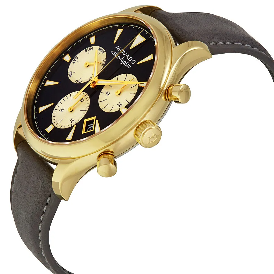 Movado Heritage  Chronograph Navy Blue Dial Men's Watch 3650006