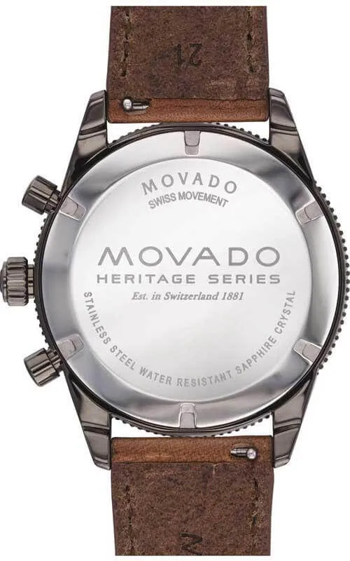 Movado Heritage Chronograph Watch (3650060)