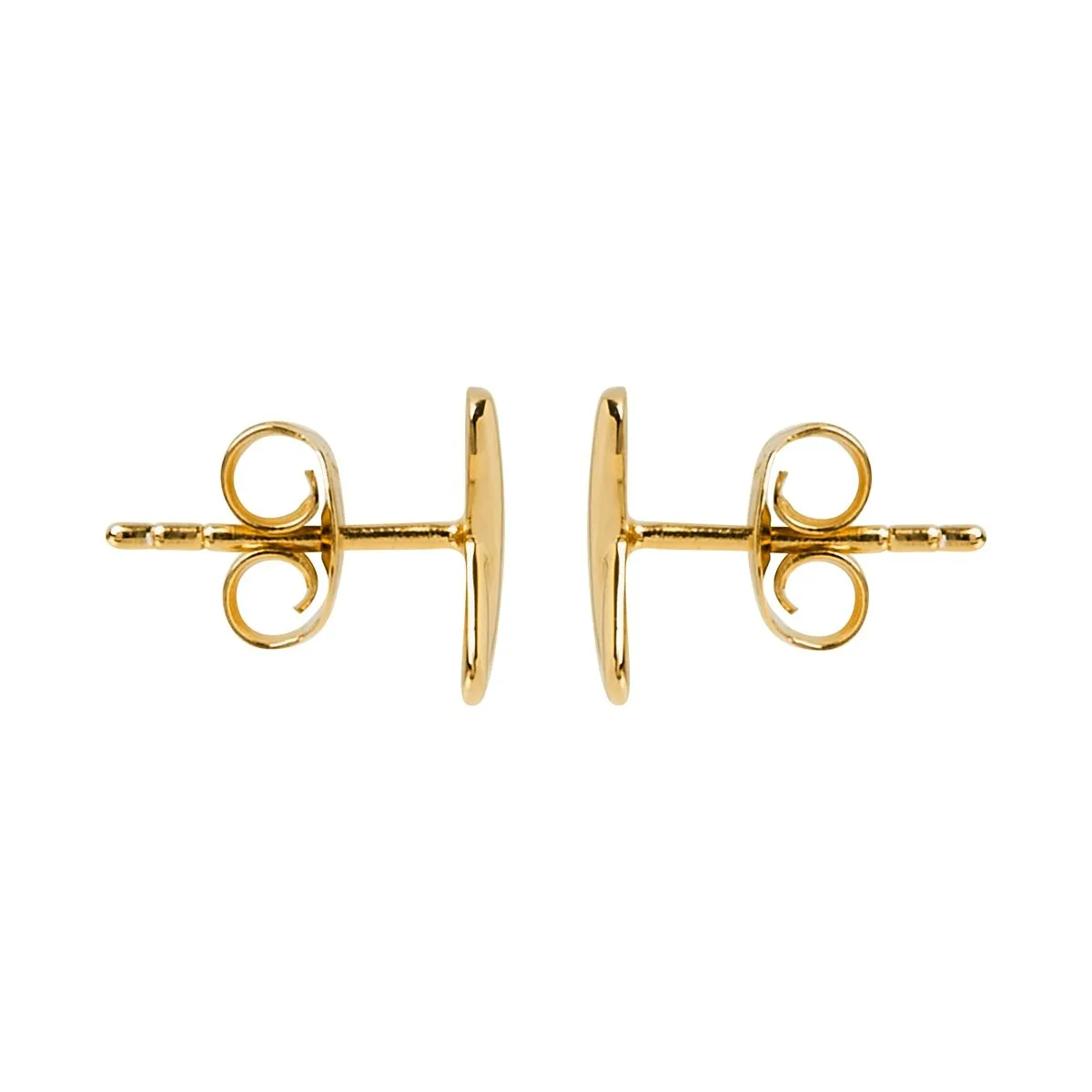 Najo Kiss Stud Gold Earring
