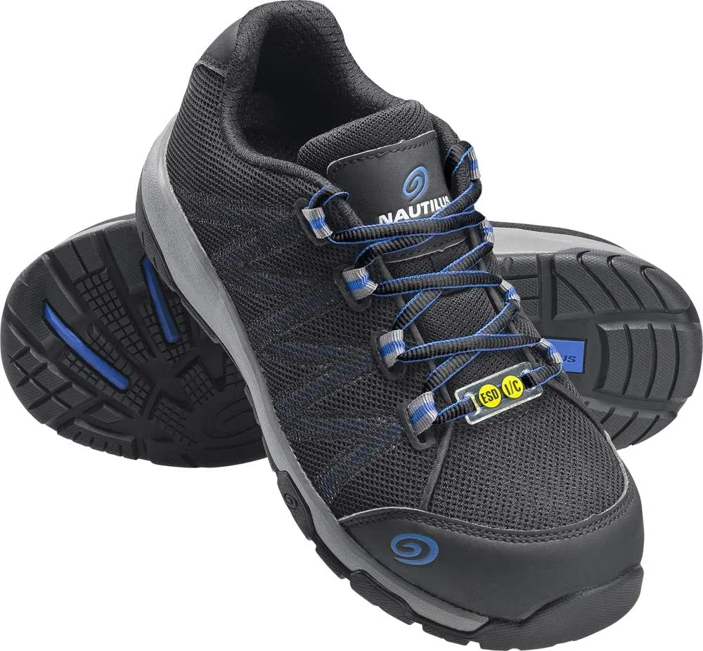 Nautilus Accelerator, Men's, Black/Blue, Comp Toe, SD, Low Athletic
