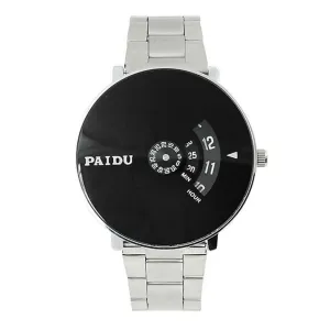 New Paidu Round Analog Stylish Watch for Men