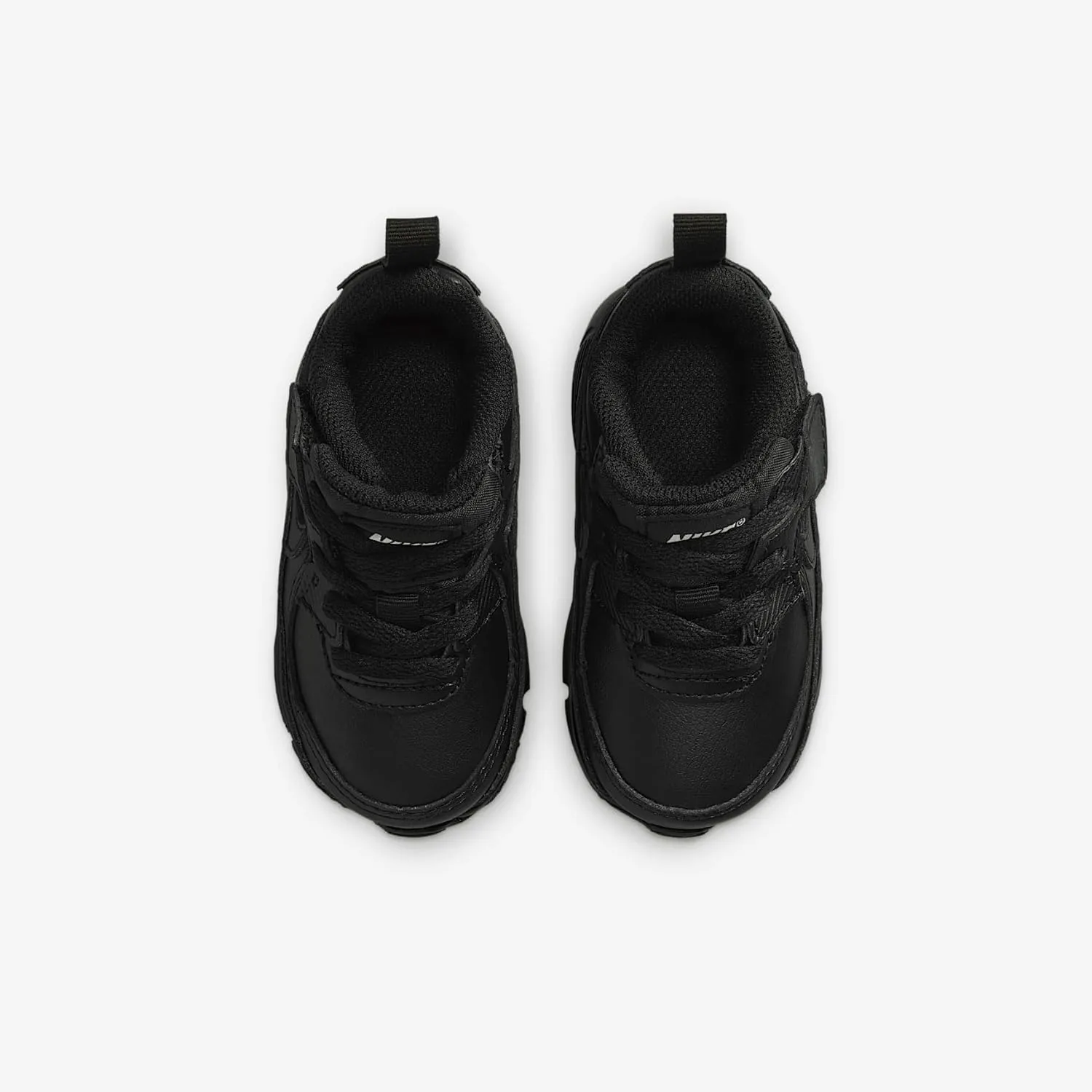 Nike Air Max 90 EasyOn Baby/Toddler Shoes (IH1418-028, Black/Black/White/Black)