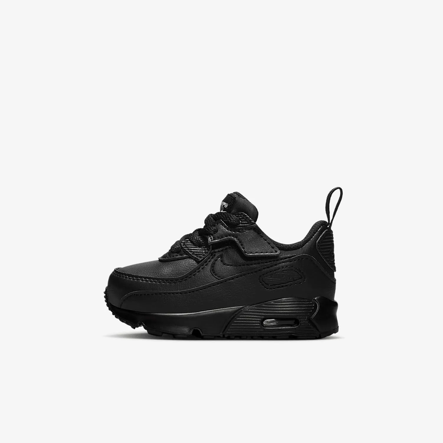Nike Air Max 90 EasyOn Baby/Toddler Shoes (IH1418-028, Black/Black/White/Black)
