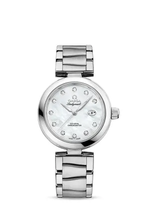 Omega De ville Ladymatic Stainless steel & Diamonds Lady's Watch