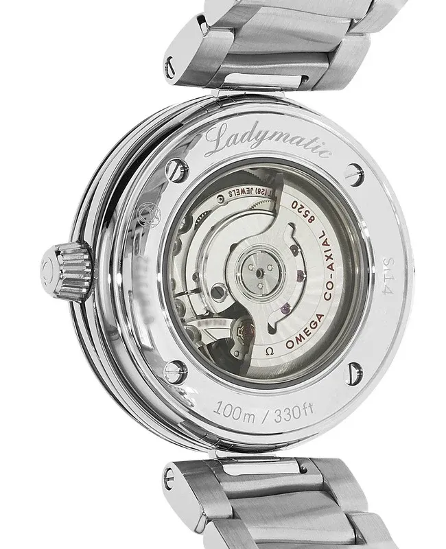 Omega De ville Ladymatic Stainless steel & Diamonds Lady's Watch
