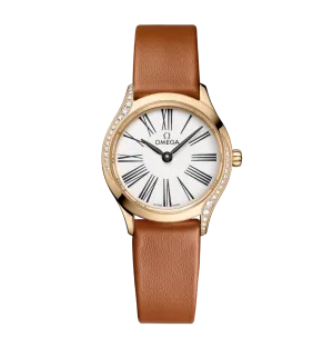 Omega De ville Mini Trésor 18K Moonshine™ Gold & Diamonds Lady's Watch