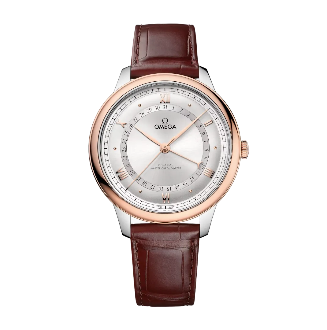 Omega De ville Prestige 18K Sedna™ Gold & Stainless steel Men's Watch