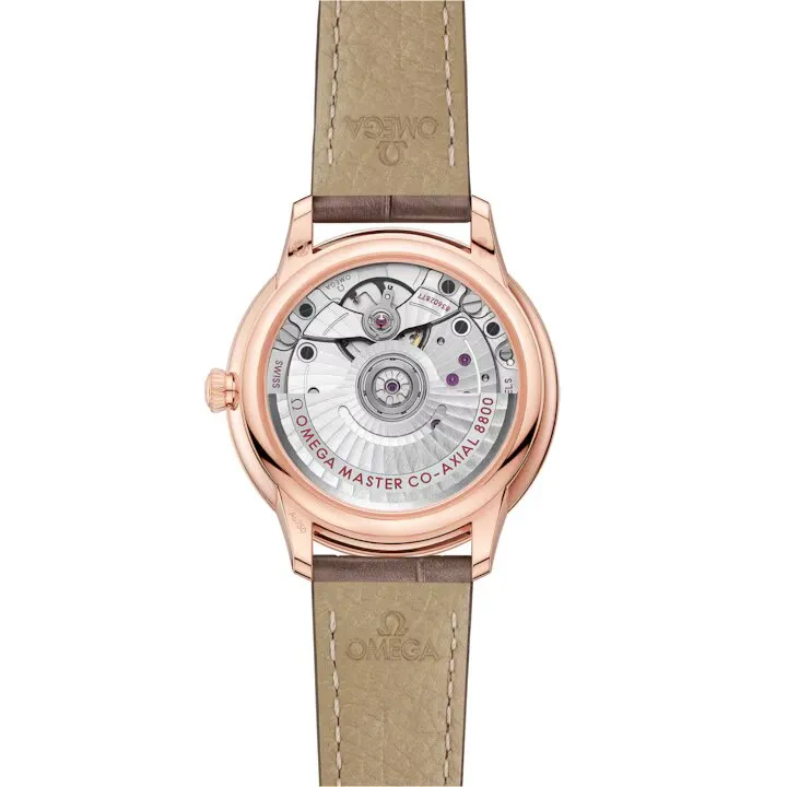 Omega De ville Prestige 18K Sedna™Gold Lady's Watch