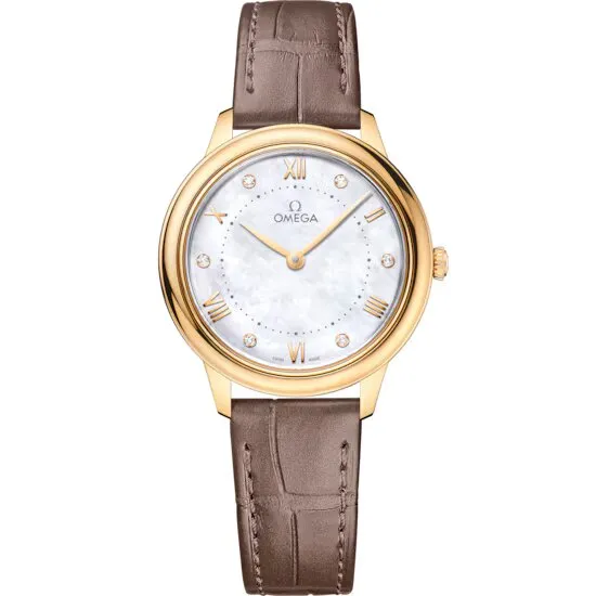 Omega De ville Prestige 18K Yellow Gold Lady's Watch