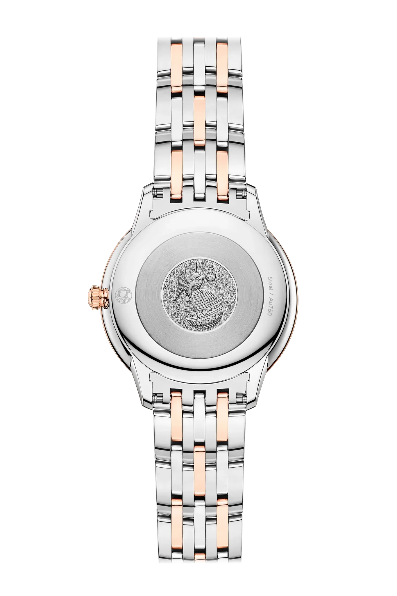 Omega De ville Prestige Stainless steel & 18K Sedna™ Gold Lady's Watch