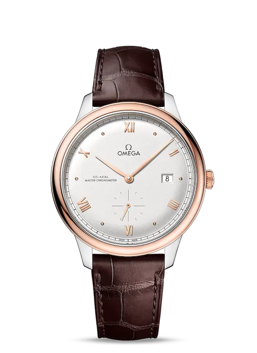 Omega De ville Prestige Stainless steel &amp; 18K Sedna™ Gold Men's Watch