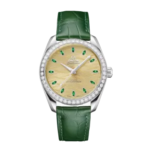 Omega Seamaster Aqua Terra 18K Canopus Gold™ & Diamonds Unisex Watch