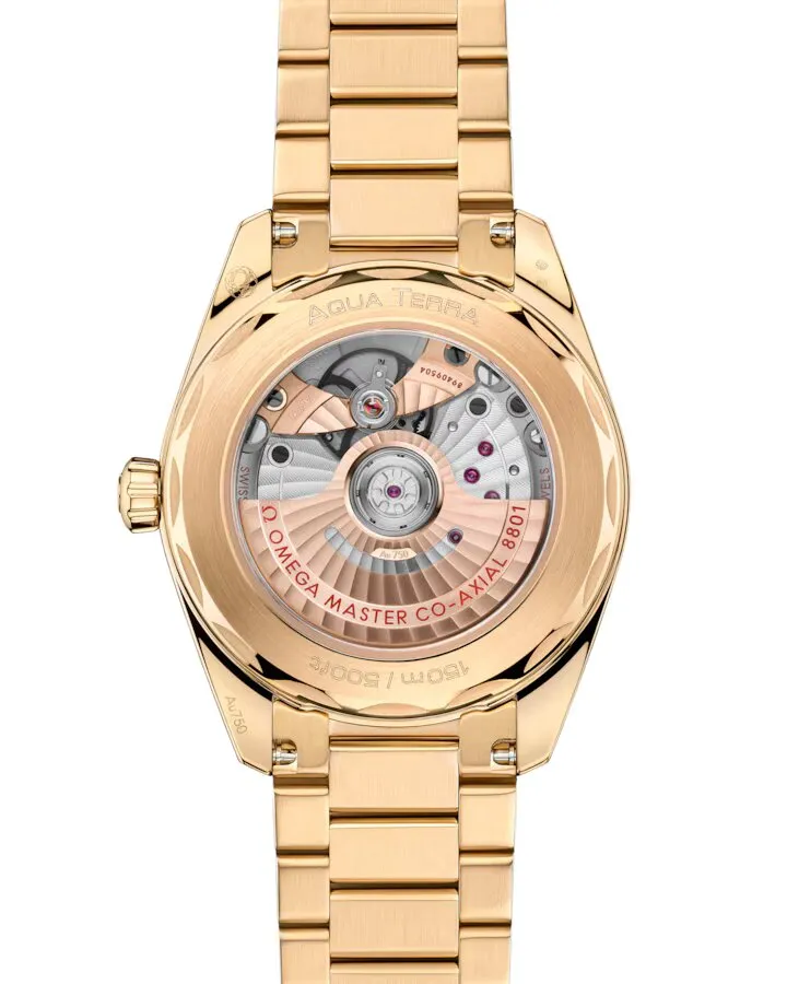 Omega Seamaster Aqua Terra 18K Moonshine™ gold Men's Watch