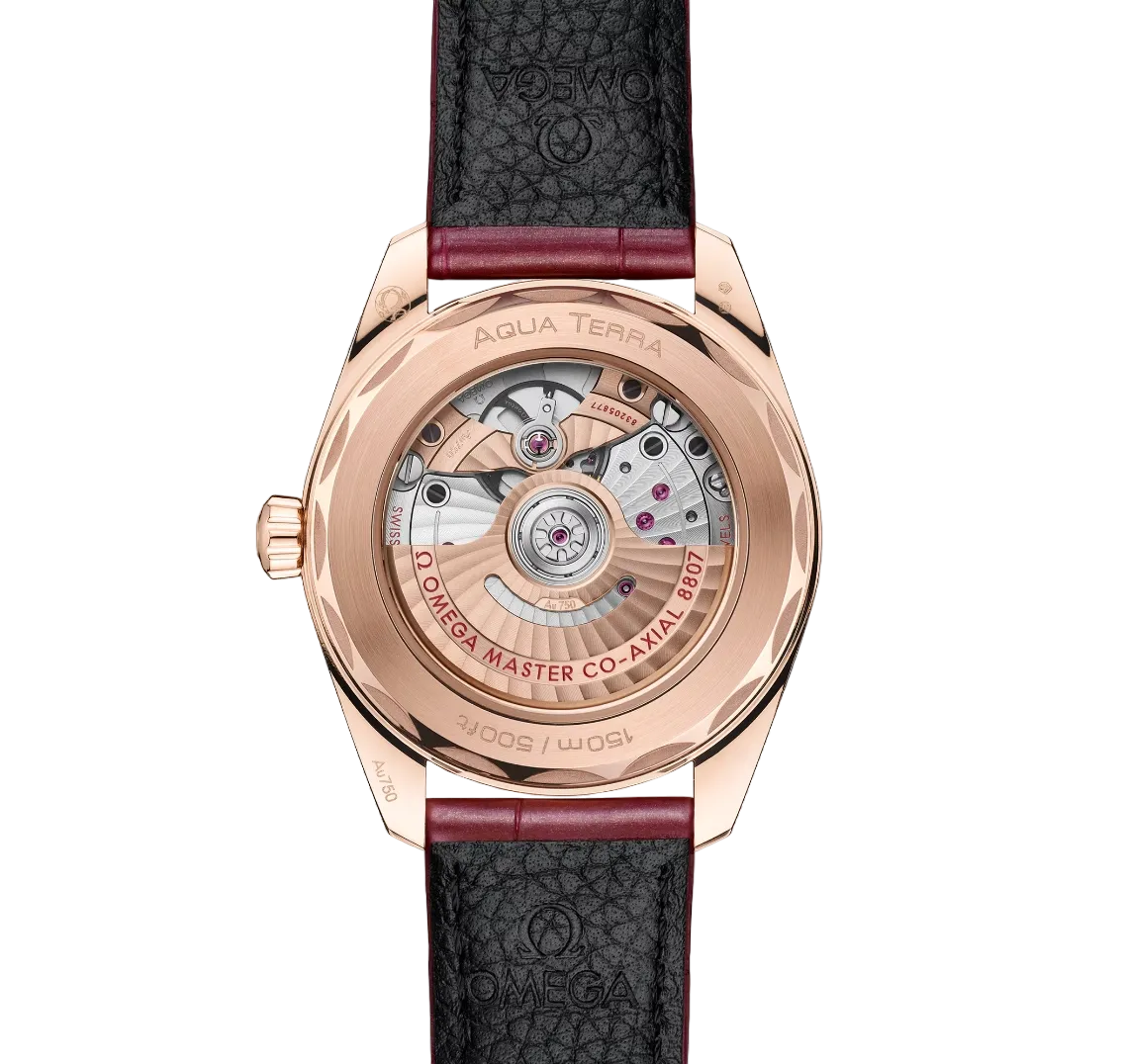 Omega Seamaster Aqua Terra Chronometer 18K Sedna™ gold & Diamonds Unisex Watch