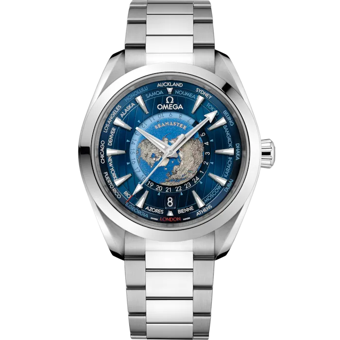 OMEGA Seamaster Aqua Terra GMT Worldtimer 43mm