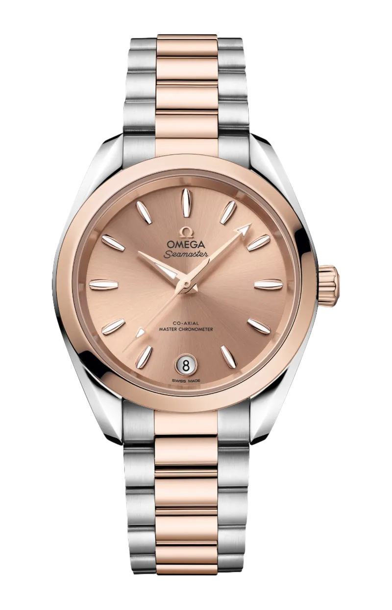 Omega Seamaster Aqua Terra Stainless steel & 18K Canopus Gold™ Unisex Watch