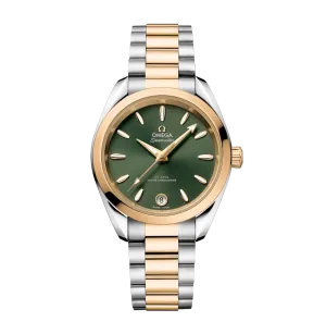 Omega Seamaster Aqua Terra Stainless steel & 18K Moonshine™ gold Lady's Watch