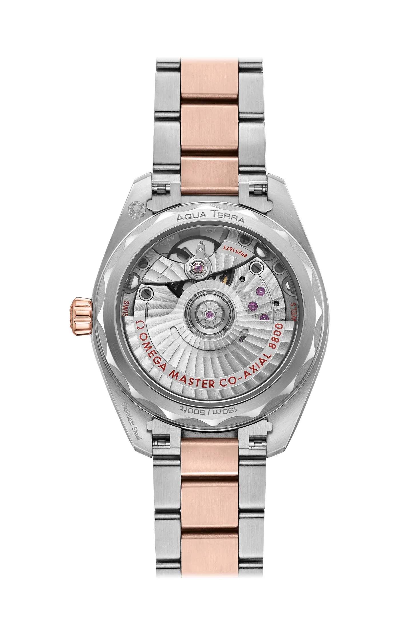 Omega Seamaster Aqua Terra Stainless steel & 18K Sedna™ gold & Diamonds Lady's Watch