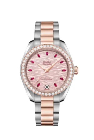 Omega Seamaster Aqua Terra Stainless steel & 18K Sedna™ gold & Diamonds Lady's Watch