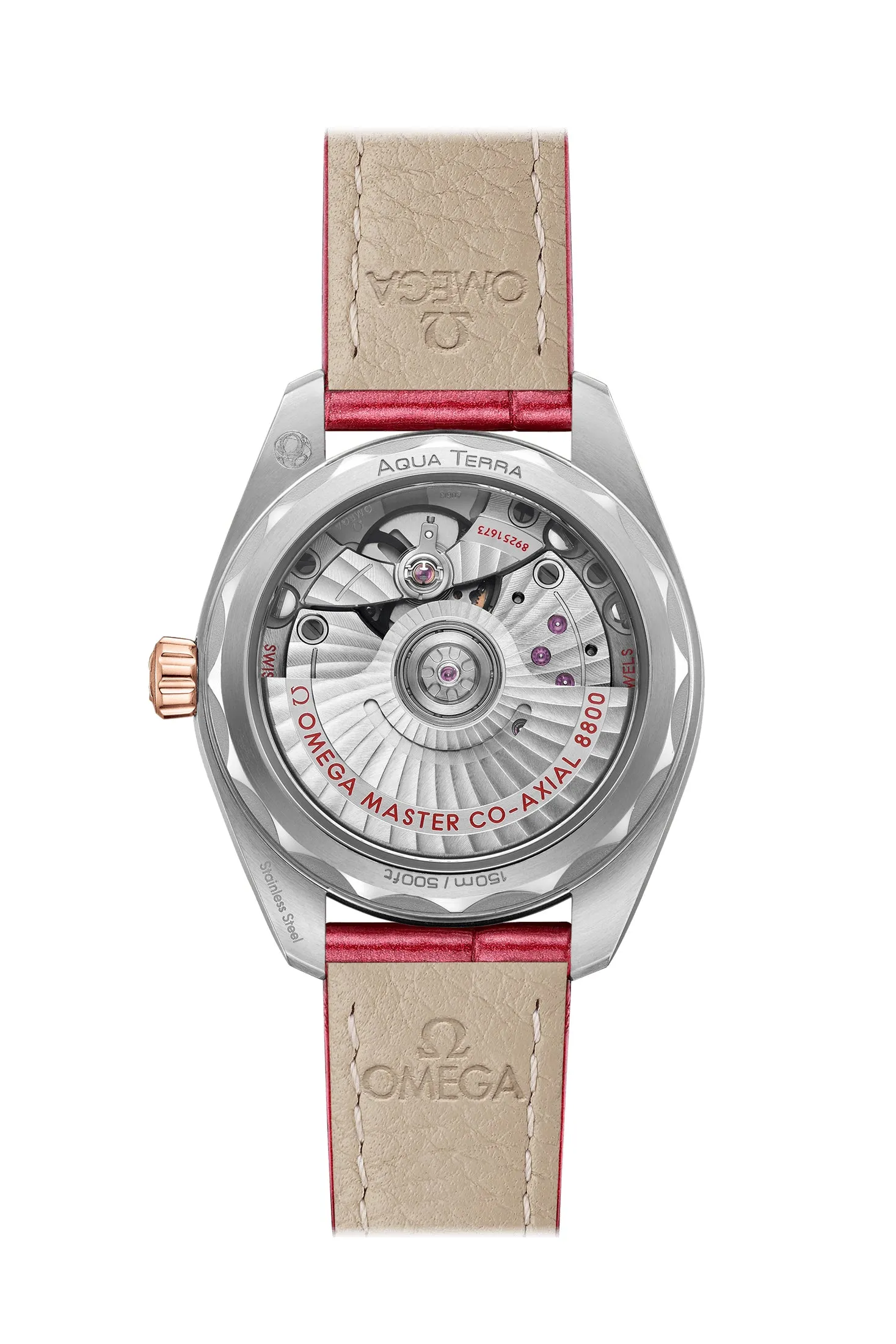 Omega Seamaster Aqua Terra Stainless steel & 18K Sedna™ gold Lady's Watch