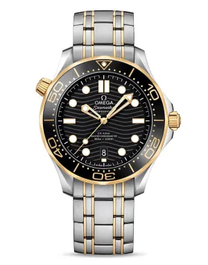 Omega Seamaster Diver Stainless steel & 18K Yellow Gold Men's Watch