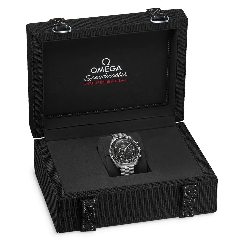 OMEGA Speedmaster Moonwatch Professional Chronograph 42mm Black Dial Manual Wound Gents Watch 31030425001001