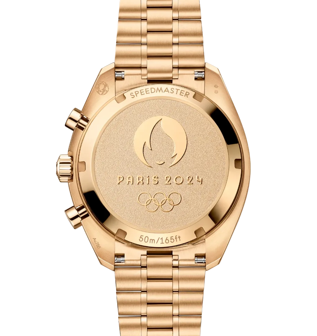 Omega Speedmaster Two Counters Chronograph 18K Moonshine™ Gold Men's Watch