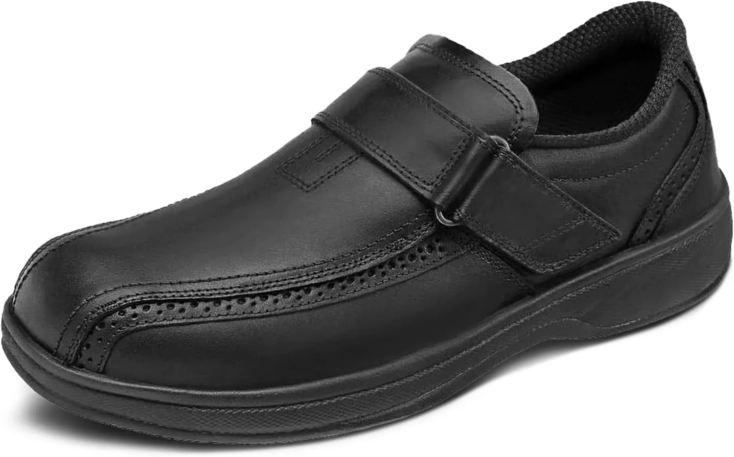 Orthofeet Men's Orthopedic Leather Lincoln Center Dress Shoes
