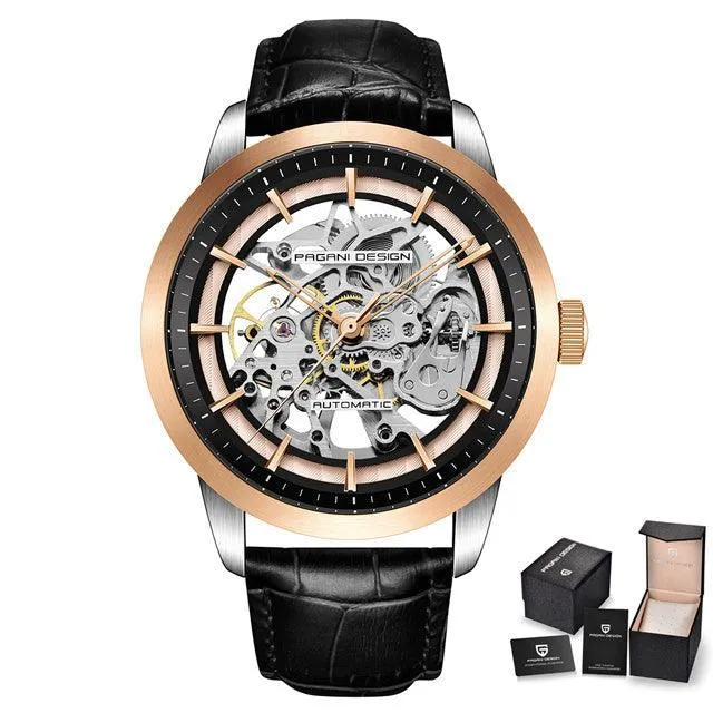 Pagabi Design PD-1638 Mechanical Watch - Stylish and Durable
