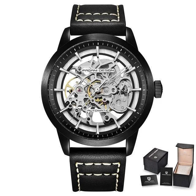 Pagabi Design PD-1638 Mechanical Watch - Stylish and Durable