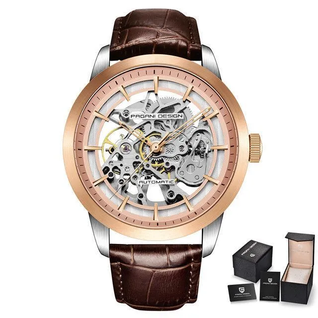 Pagabi Design PD-1638 Mechanical Watch - Stylish and Durable