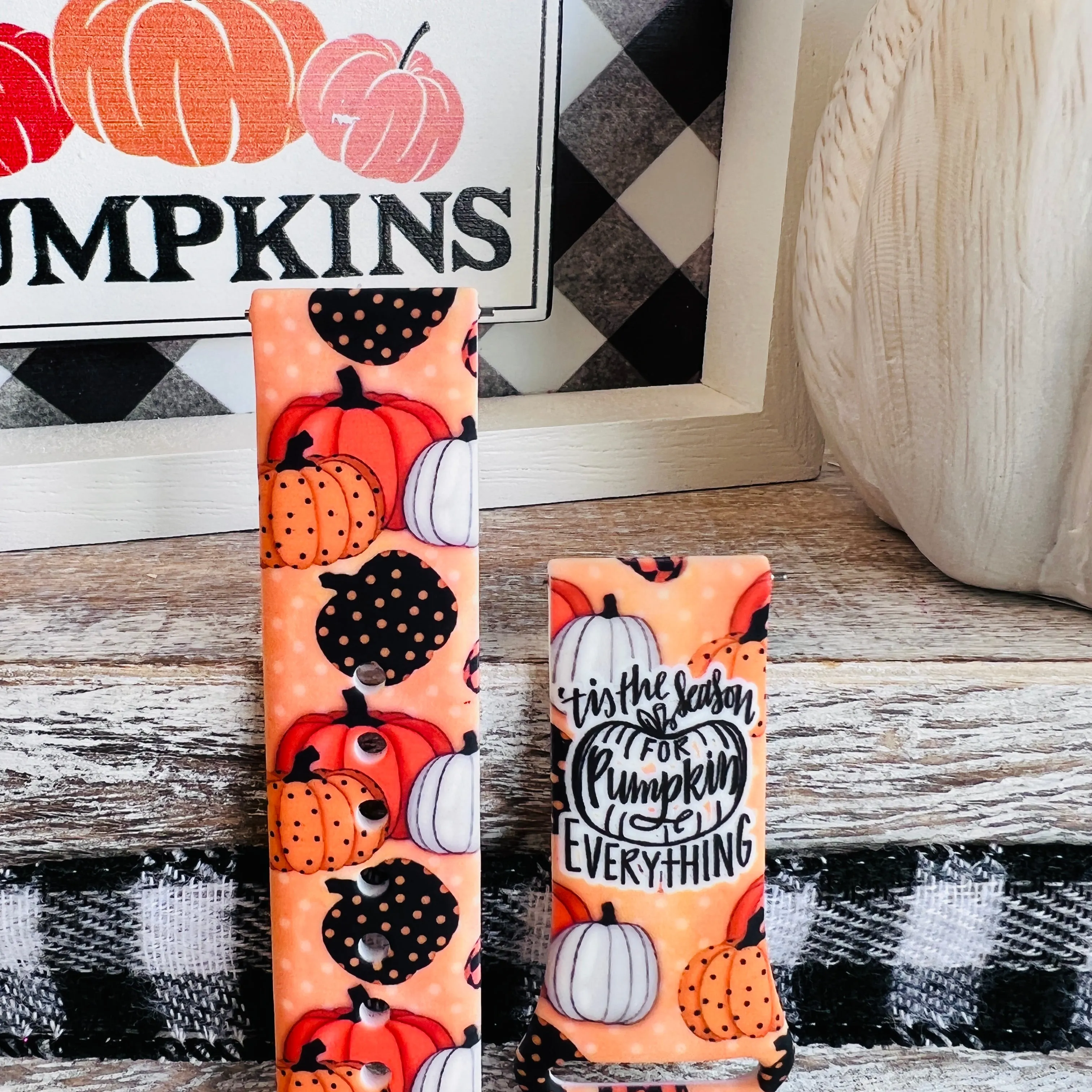 Pumpkin Everything Print Silicone Band For Fitbit Versa 1/2