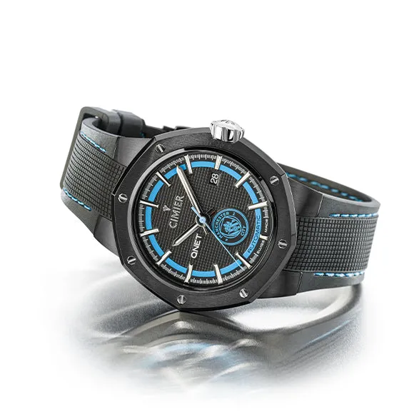 Qnetcity Automatic Watch - Black Cimier man watch CM2003