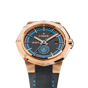 Qnetcity Automatic Watch - Rose Gold Cimier man Watch CM2002