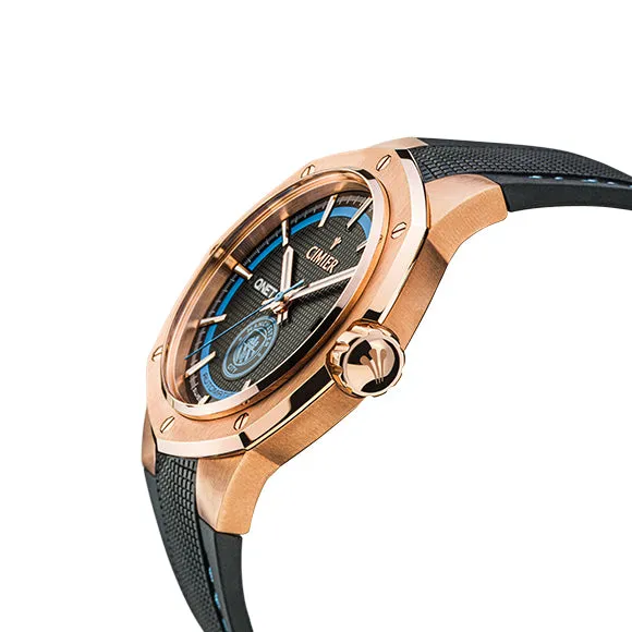 Qnetcity Automatic Watch - Rose Gold Cimier man Watch CM2002