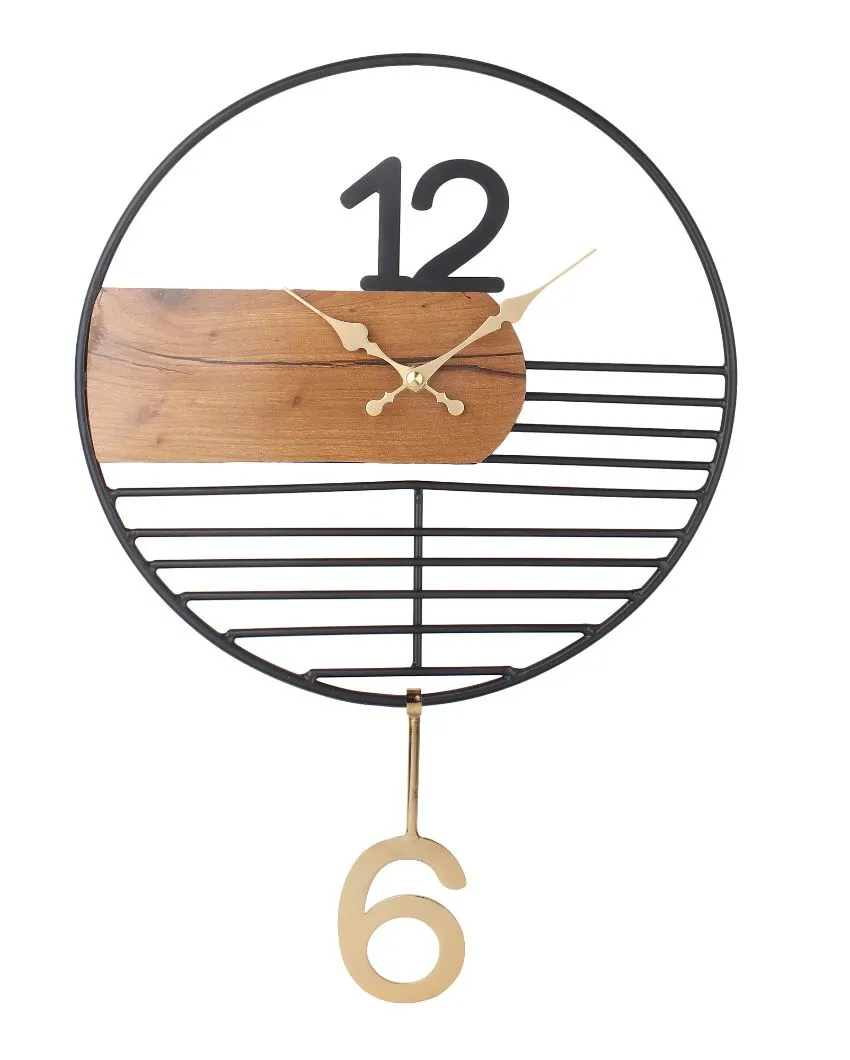 Ring Master Iron Wall Clock | 12 x 12 inches