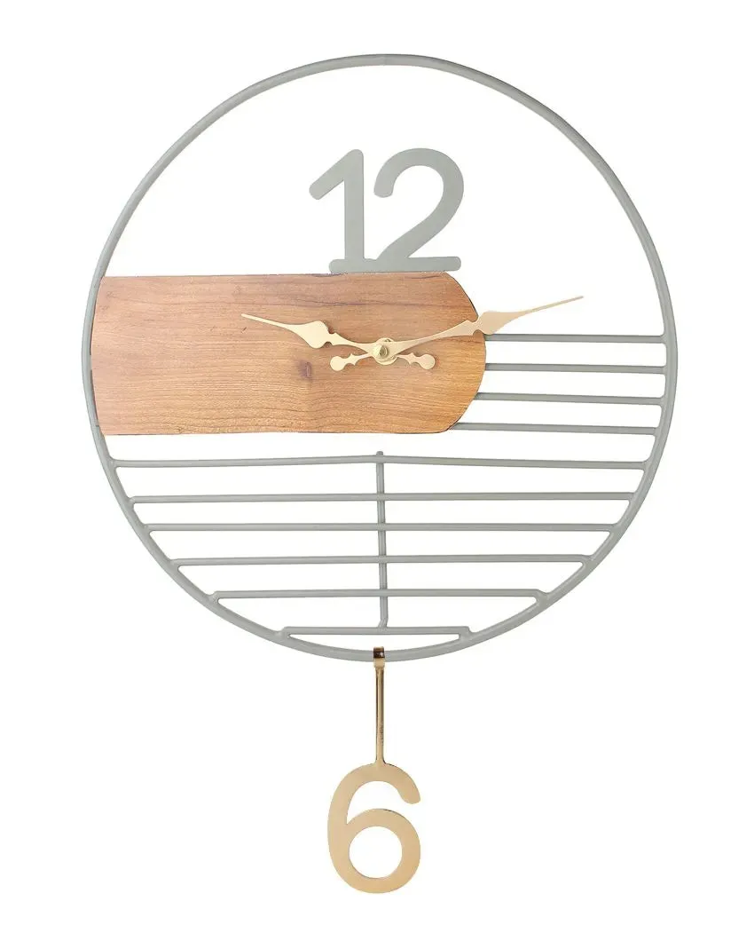 Ring Master Iron Wall Clock | 12 x 12 inches