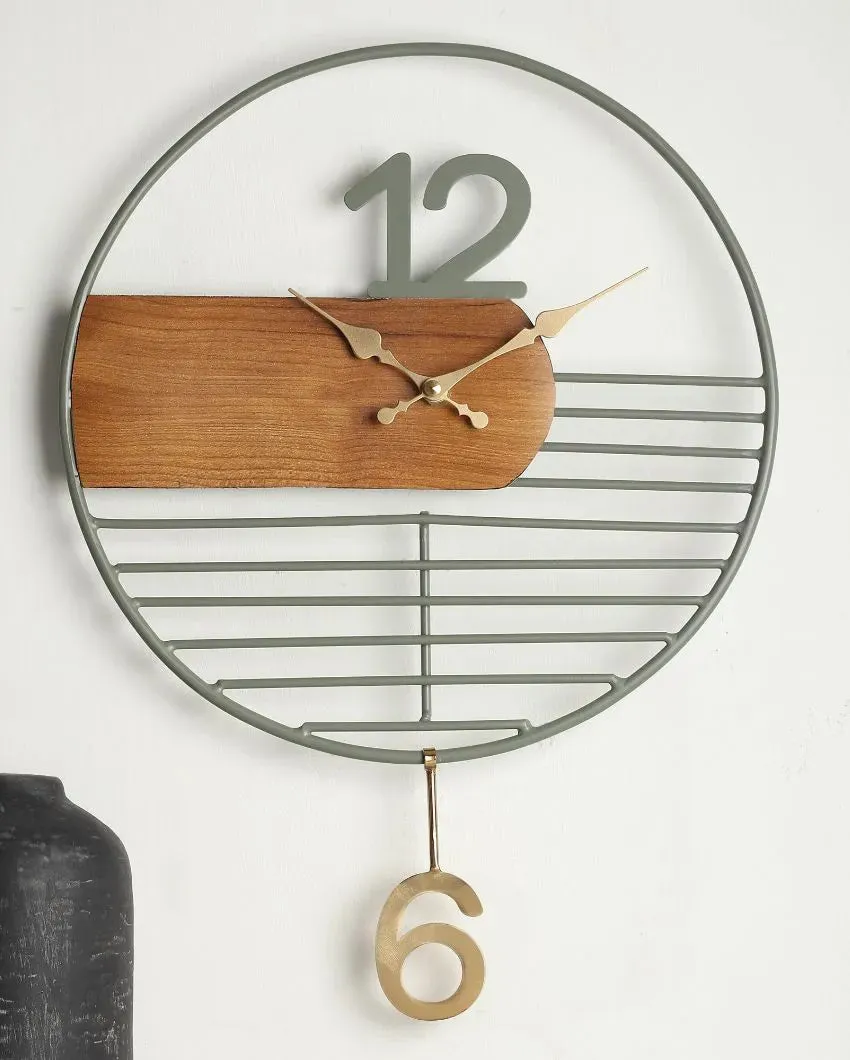 Ring Master Iron Wall Clock | 12 x 12 inches