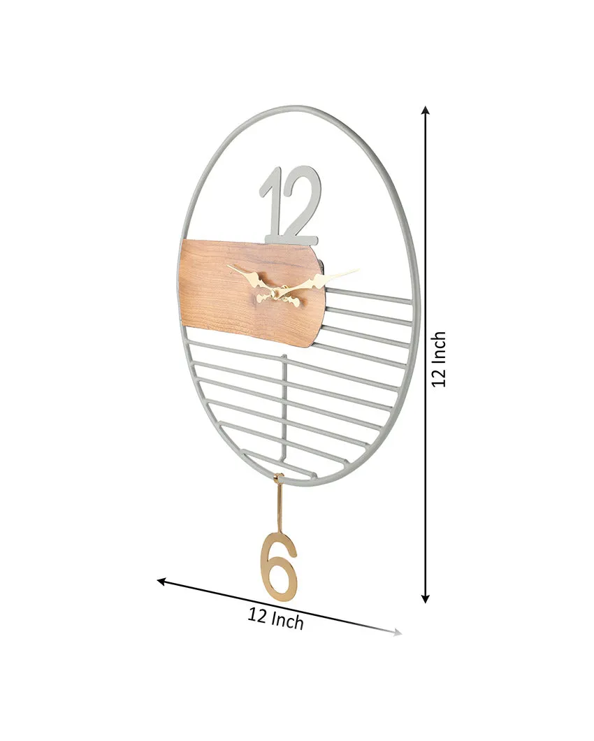 Ring Master Iron Wall Clock | 12 x 12 inches